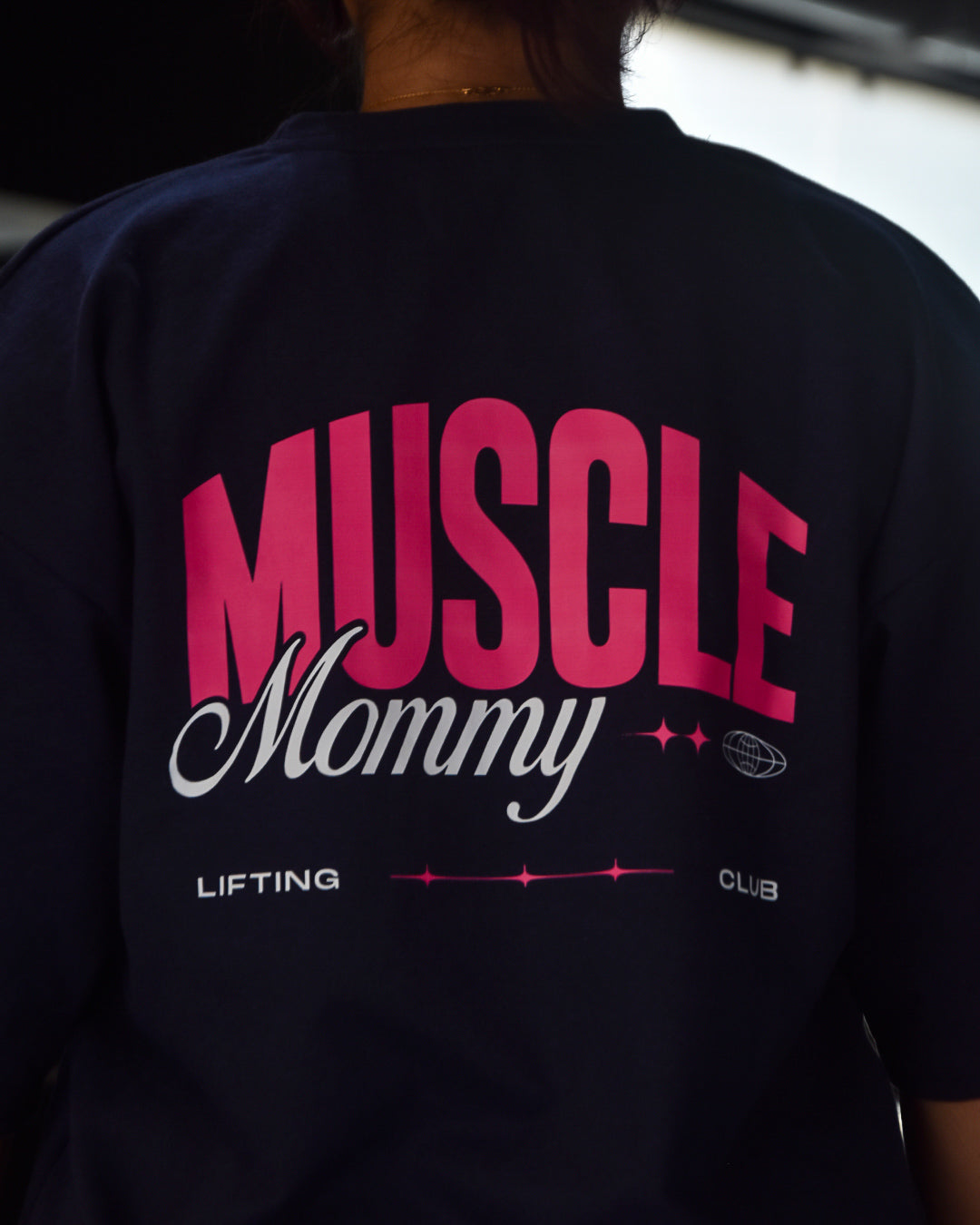 Muscle Mommy Over-Sized Tshirt
