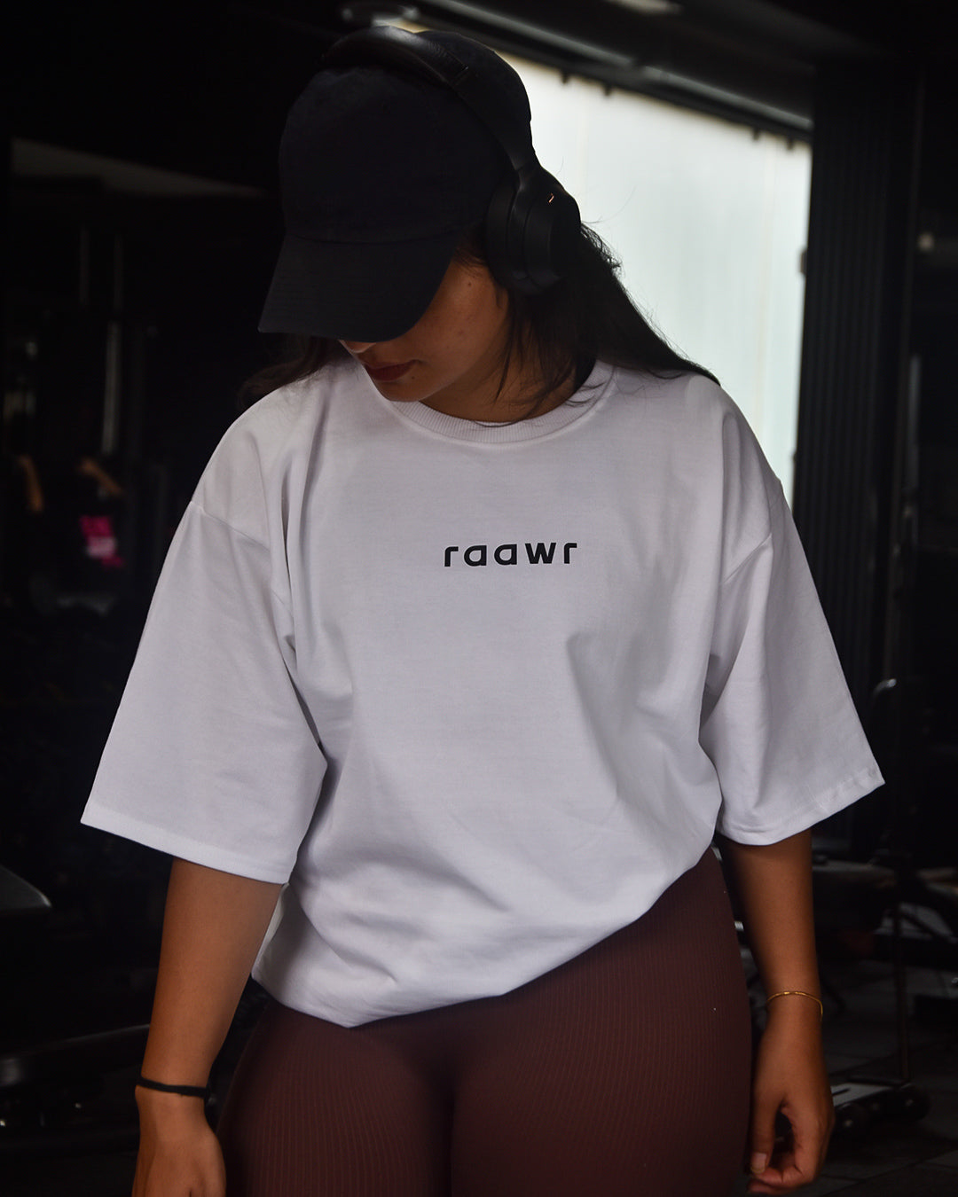Crying At The Gym Over-Sized Tshirt