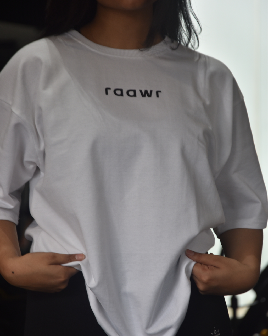 Crying At The Gym Over-Sized Tshirt