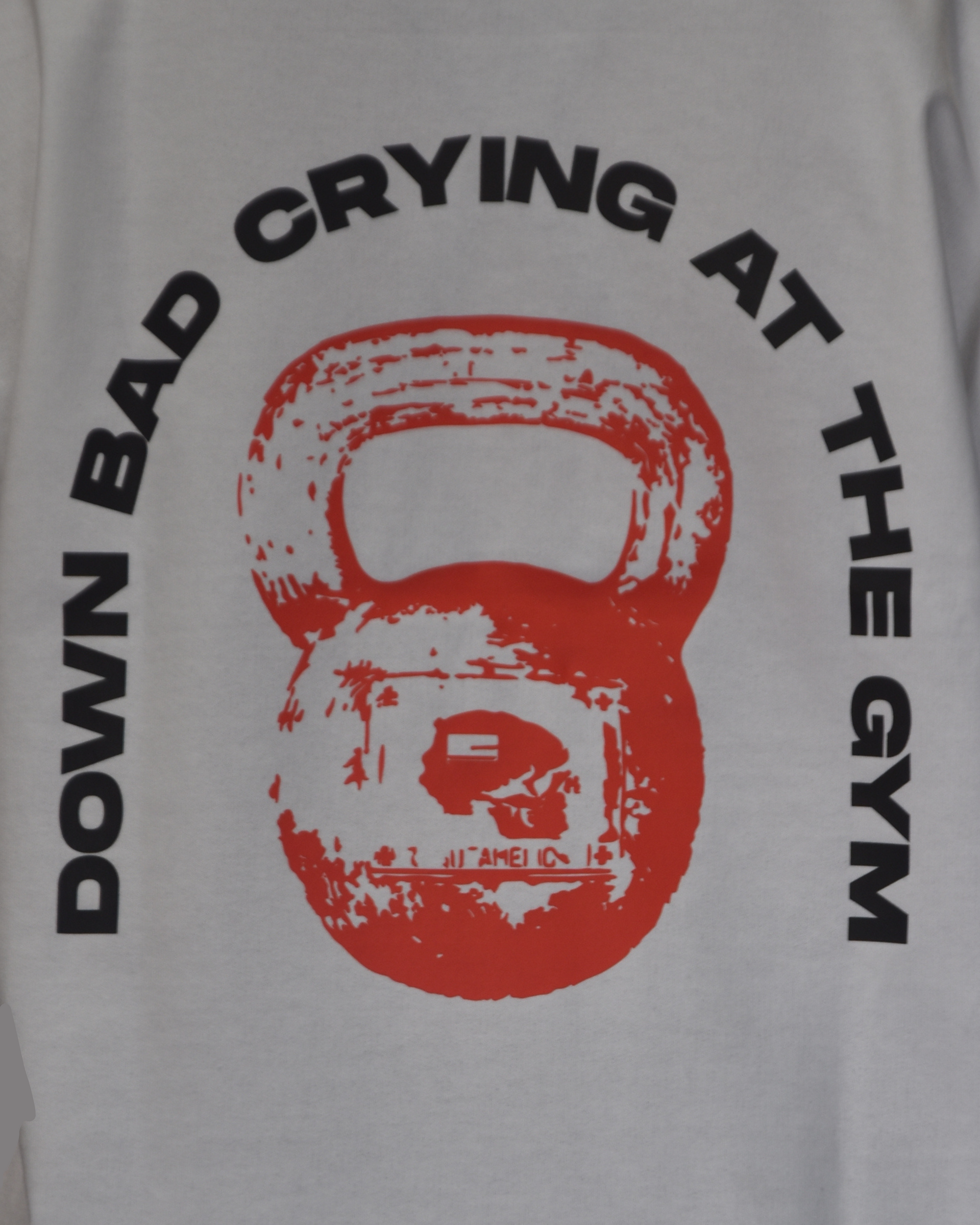 Crying At The Gym Over-Sized Tshirt
