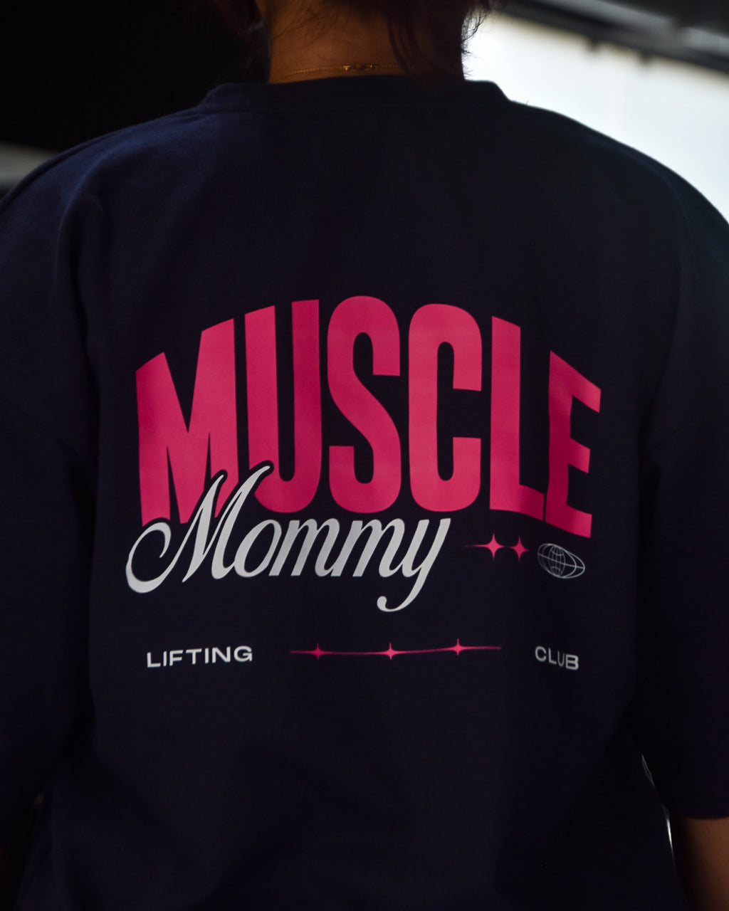 Muscle Mommy Over-Sized Tshirt