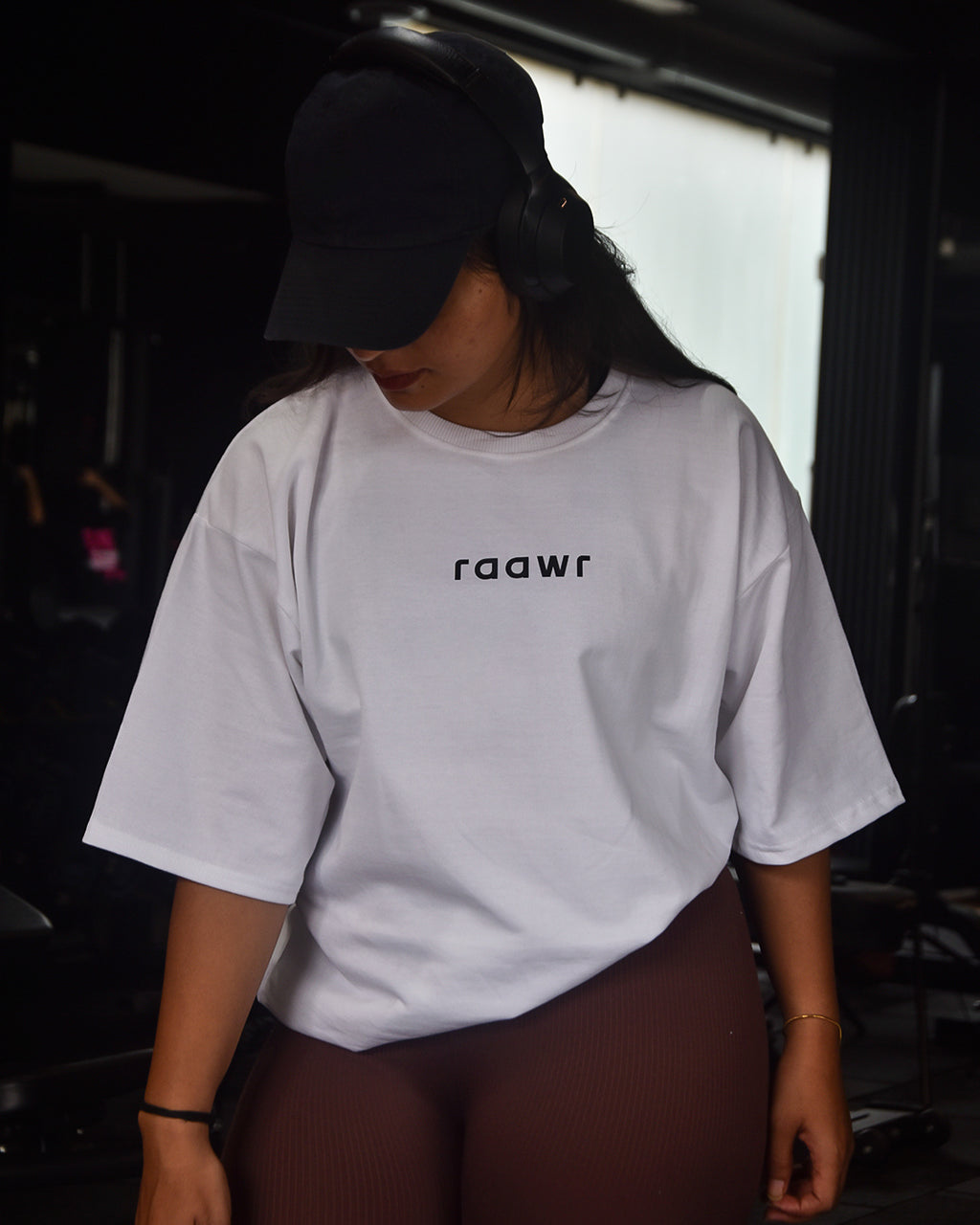 Crying At The Gym Over-Sized Tshirt